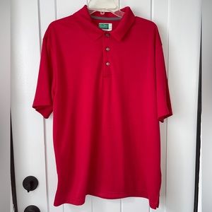 Red Polo Ben Hogan Size XL Power Air